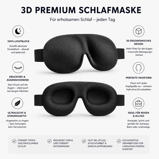 Nuvia Schlafmaske Premium