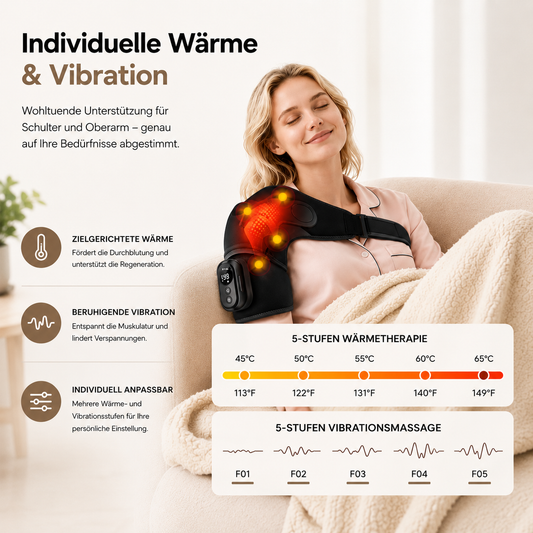 Nuvia Wärme-Vibrations-Schulterband