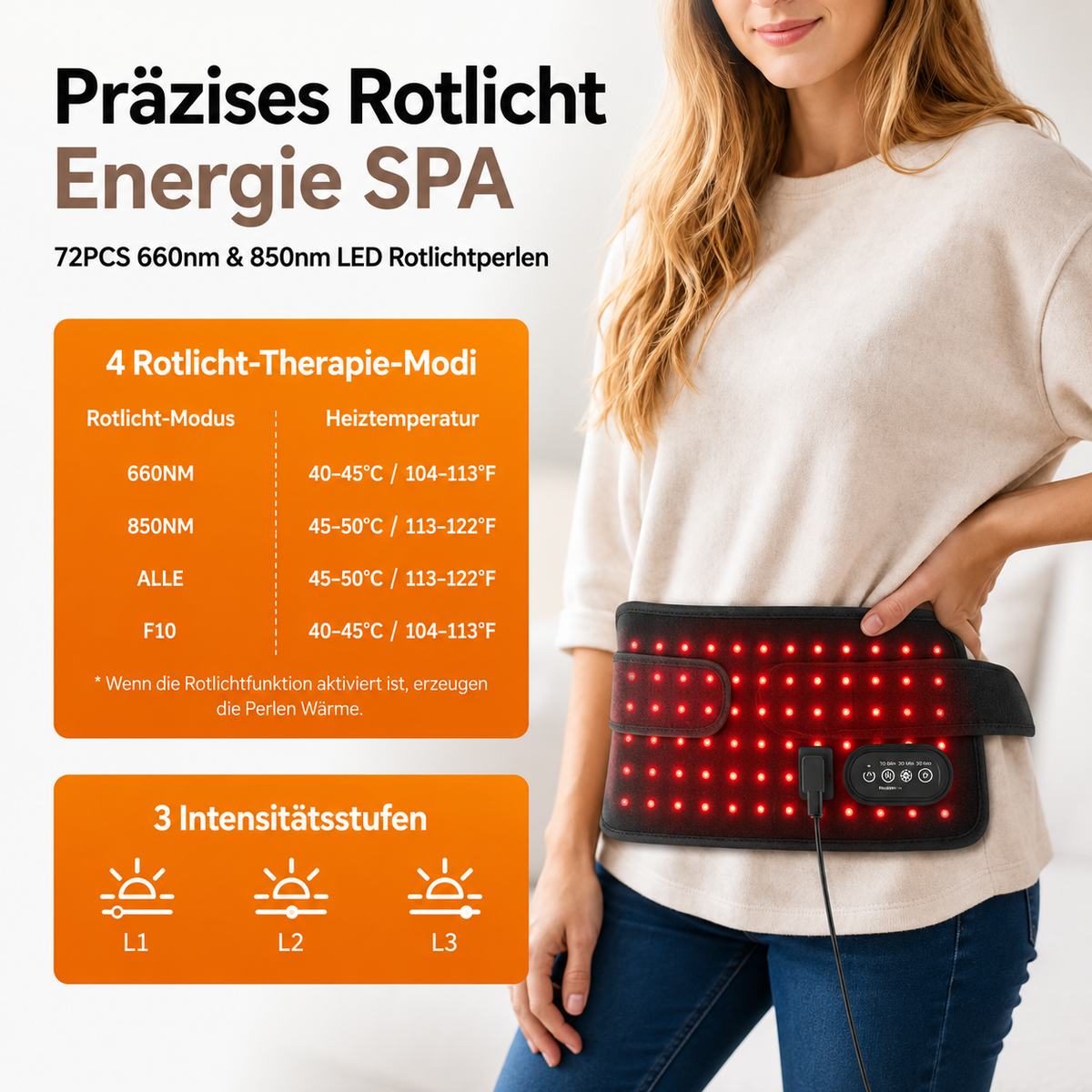 Nuvia Infrarot Wärmepad