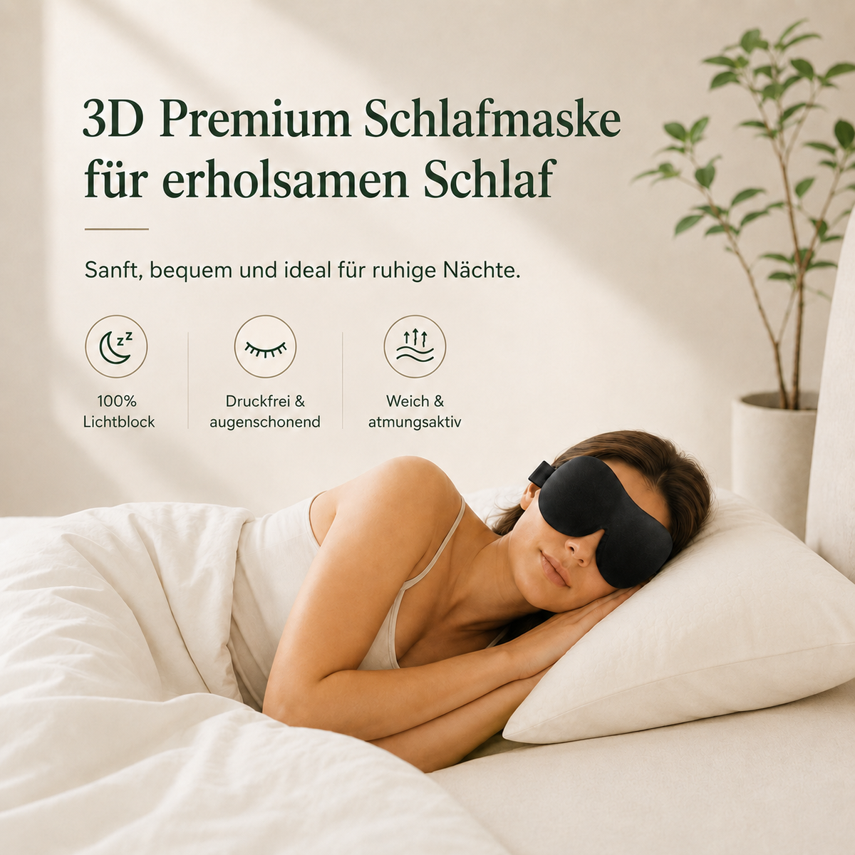 Nuvia Schlafmaske Premium