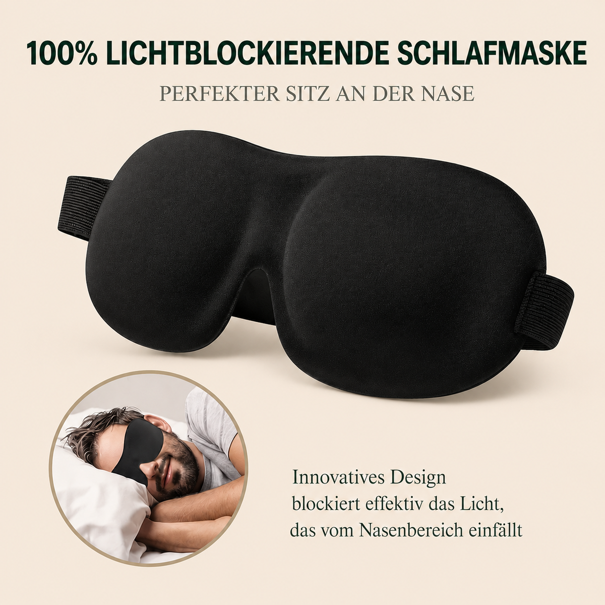Nuvia Schlafmaske Premium