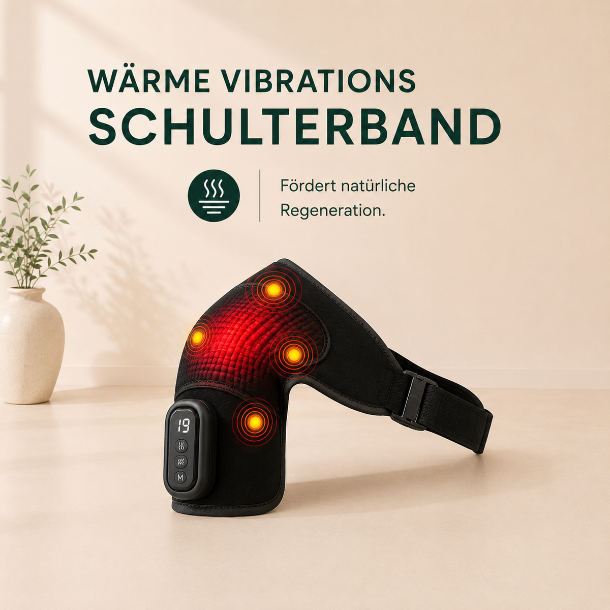 Nuvia Wärme-Vibrations-Schulterband