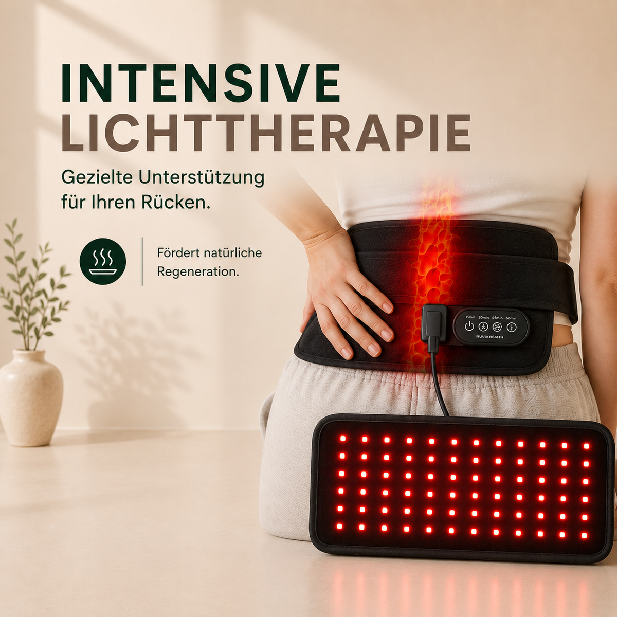 Nuvia Infrarot Wärmepad